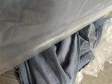 Light plain curtain fabric stock