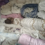 Mixed emrboidery sheer