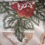 Mixed emrboidery sheer