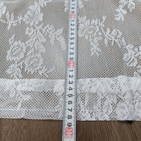 Ready made lace sheer leftover