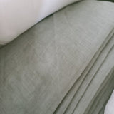 Small cross linen sheer