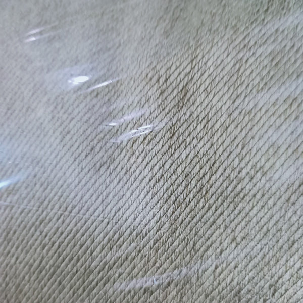Heavy wool faux linen curtain fabric