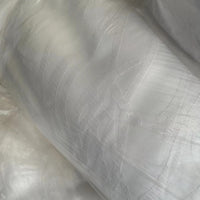 Whitened jacquard curtain fabric