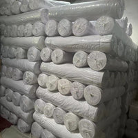 Whitened jacquard curtain fabric