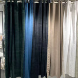 Ready made heavy chenille curtain