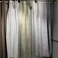 Ready made heavy chenille curtain
