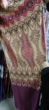 Print brocade curtains fabric