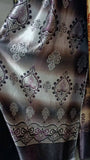 Print brocade curtains fabric