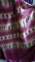 Print brocade curtains fabric