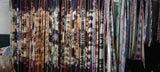 Print brocade curtains fabric