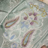 Chemical lace embroidery curtains fabric