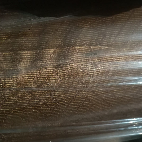 Gold yarn jacquard blackout curtains fabric