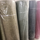 Heavy Jacquard linen blackout curtains fabric