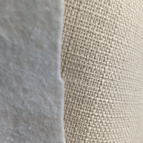 Coated linen sofa fabric