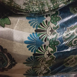 Printed blackout curtains fabric