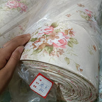 Printed jacquard curtains fabric