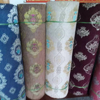 Chenille jacquard curtain fabric