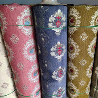 Chenille jacquard curtain fabric
