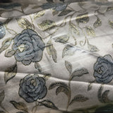 Mixed jacquard curtain fabric