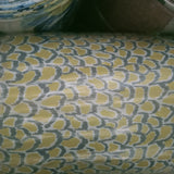 Printed jacquard curtain fabric