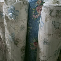 Printed jacquard curtain fabric